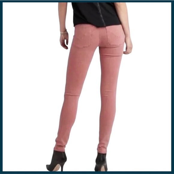 Dusty Pink Hudson Jeans, Sz 29, Nico Style, Midrise Super Skinny - Picture 3 of 14